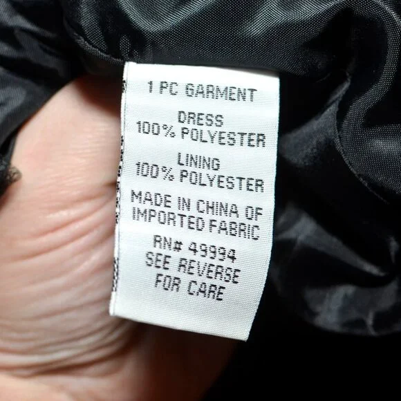 Plus Size 20W R&M Richards Black Mesh Over Nude Cocktail Party Full Skirt Dress - Picture 8 of 16